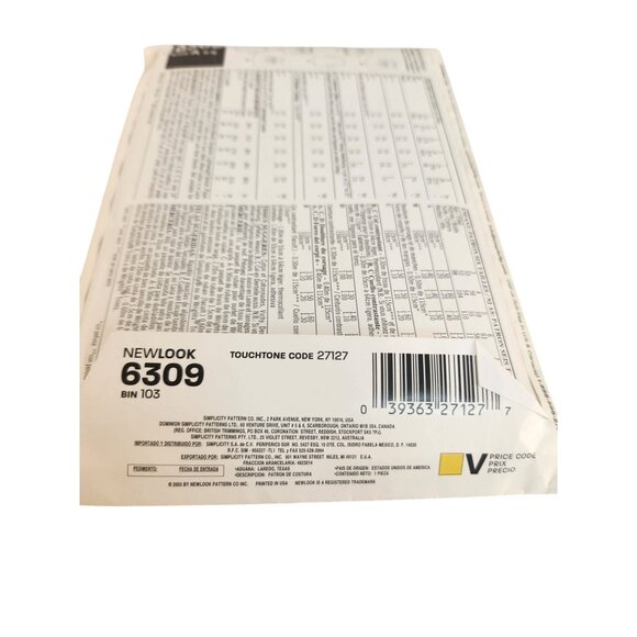 New Look 6309 & Simplicity 8342 Kids’ Sewing Patterns Sizes 3-8 Dresses & Active - Picture 4 of 8